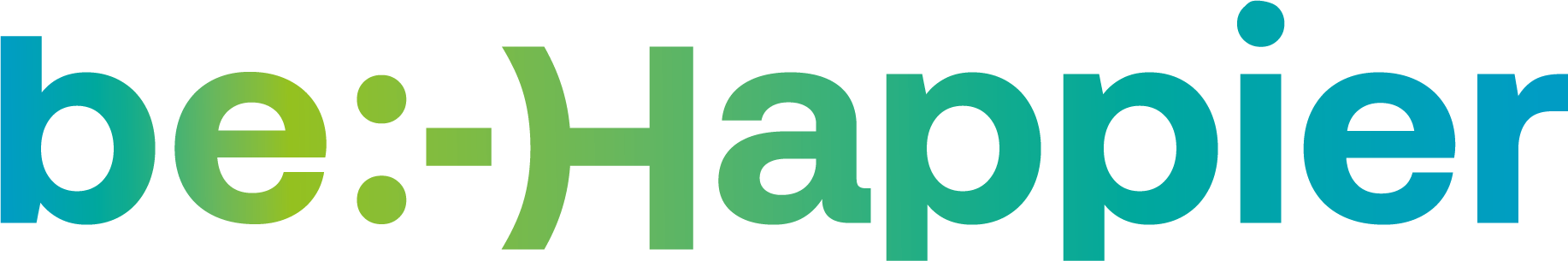 Logo da BeHappier, cliente de Matheus Martins