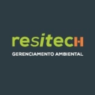 Logo da Resitech, cliente de Matheus Martins